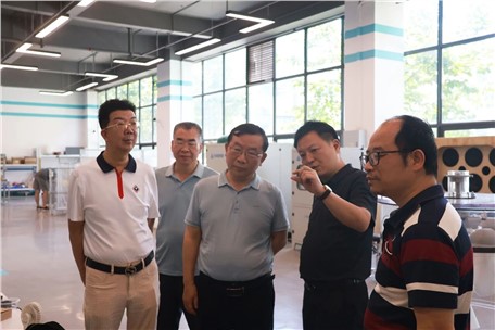 民革宁夏回族自治区委会主委王新军一行莅临九九调研指导