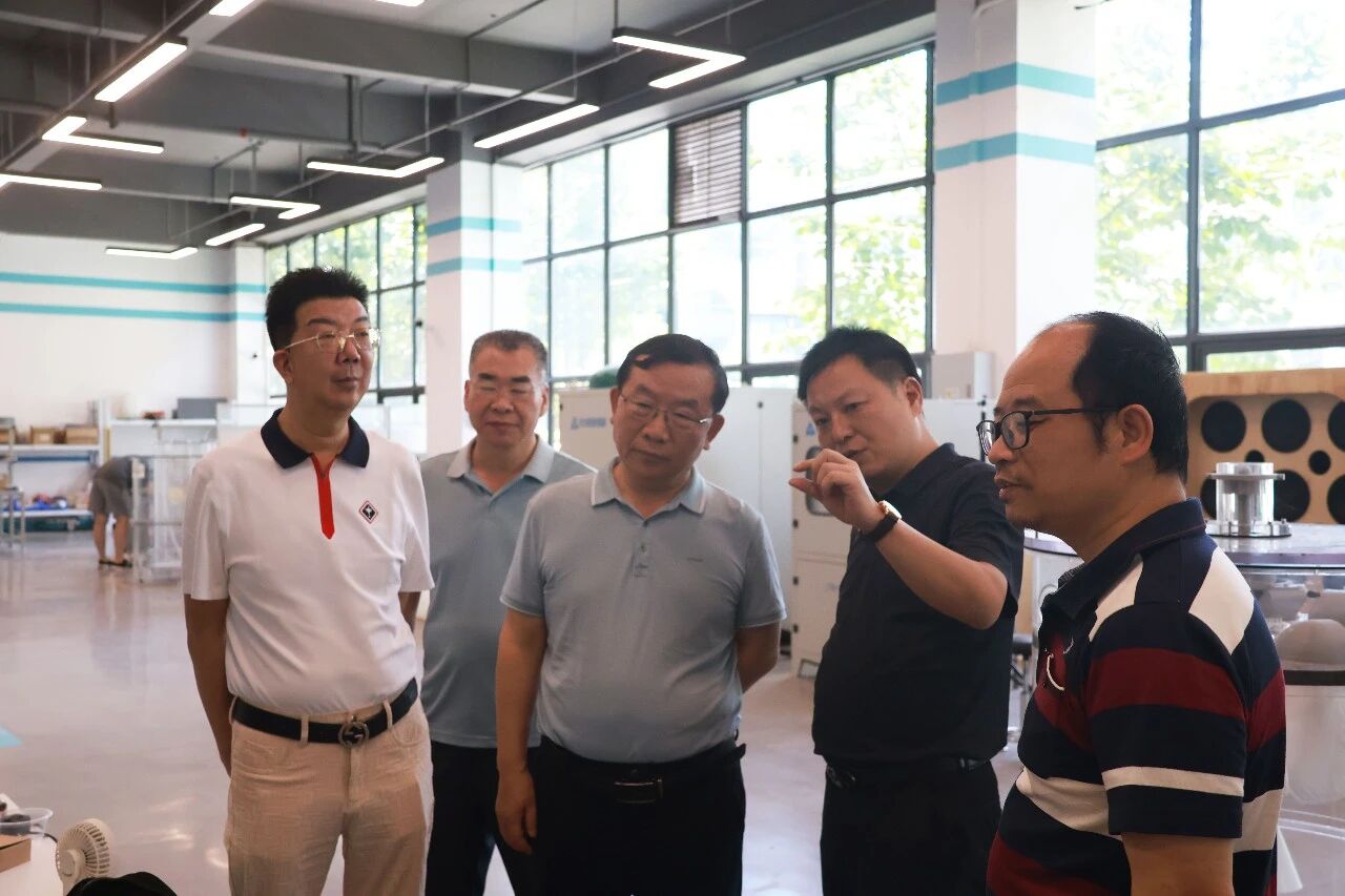 民革宁夏回族自治区委会主委王新军一行莅临九九调研指导